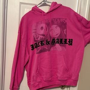 NWOT WOMENS Pink Jack & Sally Hoodie